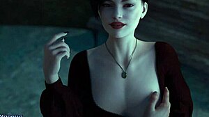 James pounds vampire Venessa doggystyle hard