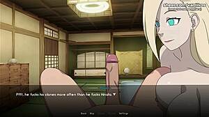 i'm training this slutty 18yo blonde ino yamanaka from naruto, taking all her holes in a creampie gangbang