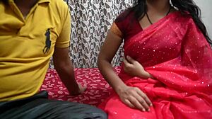 Maid's shaved pussy creampied by owner's big cock hardcore