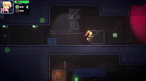 Zetria ep1 platformer heroine takes huge monster cock for science