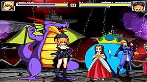 Unlimited creampie fantasies in this teen fight hentai compilation?