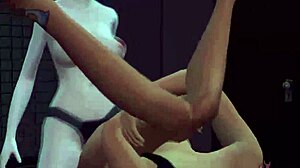 hey, ever wonder what happens when lesbian cops finger and lick big tits in the office?