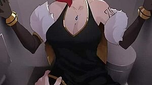 Bathroom hideout leads to squirting creampie explosion?