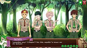 hey taiga, lost in the forest with you during game friends camp path 2 part 7? russian voiceover heats up