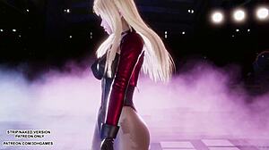 Ahri Sexy Kpop Dance in League of Legends Hentai Uncensored MMD