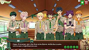 Dude game friends camp ep29 with taiga russian voice acting sounds fun