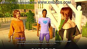 taboo university 109 18yo ginger rages into huge tits femdom frenzy