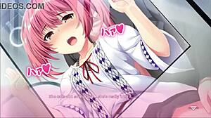 Real Hentai Rino Route Explodes with Petite Blonde Big Cock Creampie Facial Orgasms!