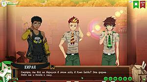 game friends camp way 2 ep 41 meeting kieran got me hooked with russian voiceover