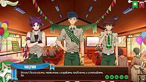 game friends camp ep 1 welcome to camp feels wild with russian voice acting going on