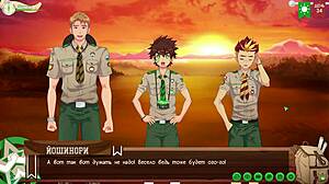 Game Camp of Friends Path 2 Ep 71 Relaxing By Campfire Sounds Tempting Russian Voiceover