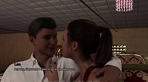 leo loses virginity in bathroom teacher kate deflowers him hard 3d game anime