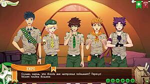 Taiga helps out in friends camp path 2 part 22, doesn't he?