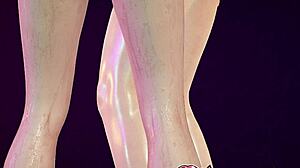 Imagine ayane's purple bikini slipping for sloppy handjob blowjob titfuck cumshot rule34 hentai