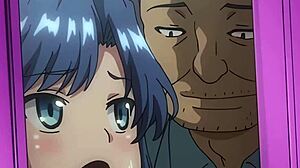 sexy anime babe begs for creampie doggystyle pussy licking and big tits bounce