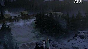 White Haired Blonde Big Tits Anime Girls Begging for Creamy Loads