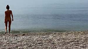 Naked Public Beach Tent Fuck