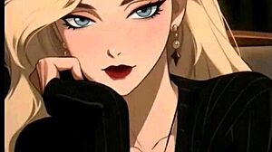 hey wanna join this cute blonde group for some horny mature hentai action?