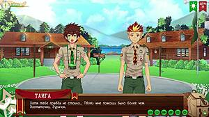 i'm hooked on game friends camp way 2 ep 31 dnd russian voiceover fun...