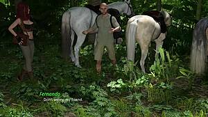 Redhead Sofia In The Lust City Gets Hard Fucked Creampied Bukkaked Squirted By Huge Cock In Jungle