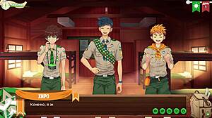 game friends camp ep 1 welcome to camp feels wild with russian voice acting going on
