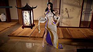 you ready for this bbw priestess bouncin on monster cock 3d?