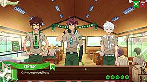 game friends camp episode 4 yaoi anime bros return for intense 3d hentai action with russian voices