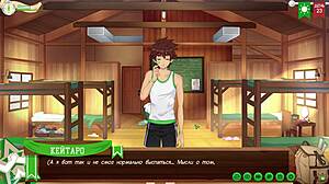 game friends camp path 2 ep48 kiran intro to friends yaoi hentai russian voiceover