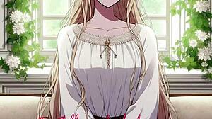 hey wanna join this cute blonde group for some horny mature hentai action?