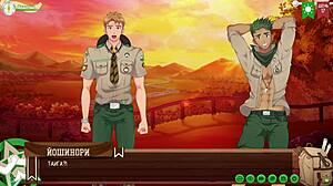 Taiga helps out in friends camp path 2 part 22, doesn't he?