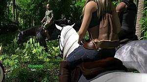 Redhead Sofia In The Lust City Gets Hard Fucked Creampied Bukkaked Squirted By Huge Cock In Jungle