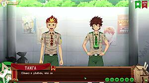 game friends camp way 2 ep 41 meeting kieran got me hooked with russian voiceover