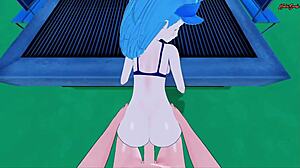 kahili pov doggystyle fuck cum cover big tits milf pokemon hentai