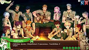 Game Camp of Friends Path 2 Ep 71 Relaxing By Campfire Sounds Tempting Russian Voiceover
