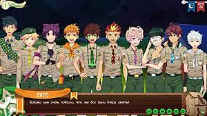 Game Camp of Friends Path 2 Ep 71 Relaxing By Campfire Sounds Tempting Russian Voiceover