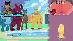 help stretch jill valentine's resident evil asshole wide for valentine's day hentai