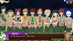 Game Camp of Friends Path 2 Ep 71 Relaxing By Campfire Sounds Tempting Russian Voiceover