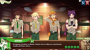 imagine ending the season with your game friend's secret yaoi moment