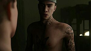 game findingbuddies chapter 6 has two friends rough in shower stall