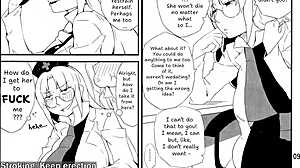 Voiced touhou futanari forbidden move jerks your cock with sexy femdom instructions