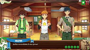 game friends camp ep 1 welcome to camp feels wild with russian voice acting going on