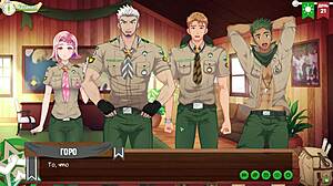 game friends camp part 32 tense yaoi situation russian voice