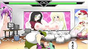 whoa chubby otaku summons succubus Morrigan for titty fuck and blowjob 😍💦
