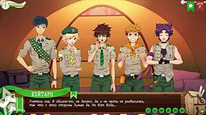 Taiga helps out in friends camp path 2 part 22, doesn't he?