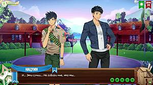 imagine ending the season with your game friend's secret yaoi moment