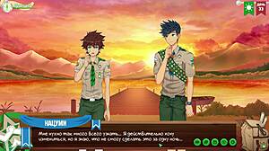 imagine ending the season with your game friend's secret yaoi moment