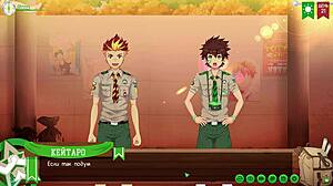 game friends camp way 2 ep 41 meeting kieran got me hooked with russian voiceover