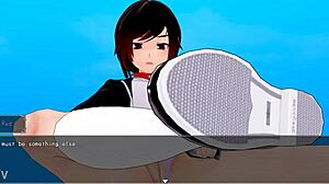 femdom game forces reds humiliating feet blackmail pov