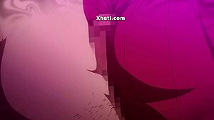 sexy anime babe begs for creampie doggystyle pussy licking and big tits bounce