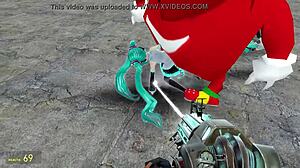 big muscular ugandan dude wrecks petite blue hair teen's hole with huge cock massive cum